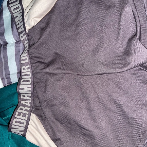 purple/grey/pink under armor shorts - Picture 1 of 4